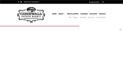 Desktop Screenshot of cornwallcountrymarket.com